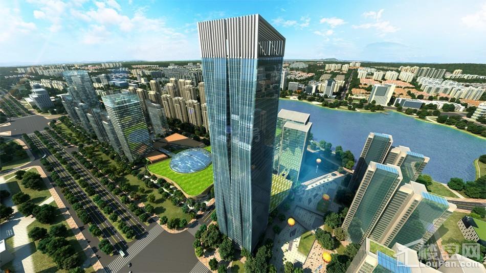 绿地中央广场效果图