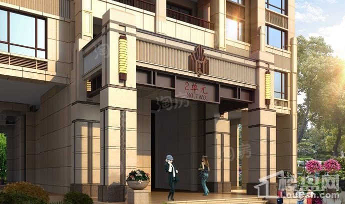 隆生皇冠花园效果图