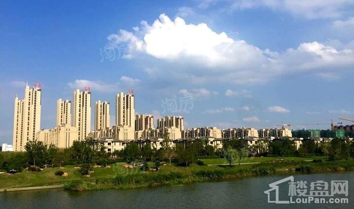 中海运河丹堤实景图