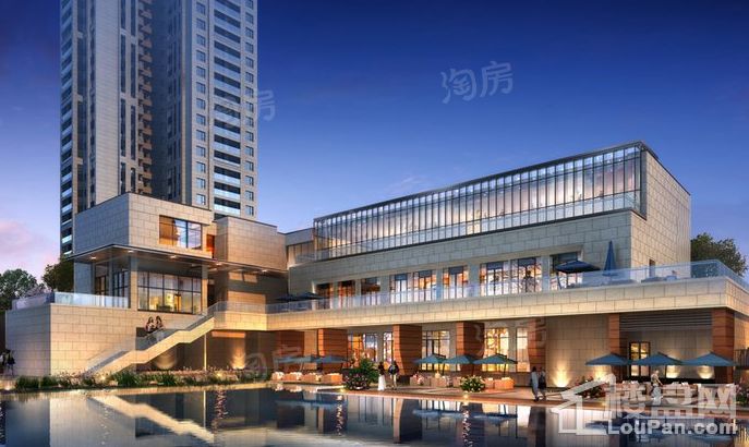 泰丰牧马湖效果图