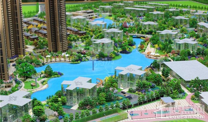 泰丰牧马湖实景图