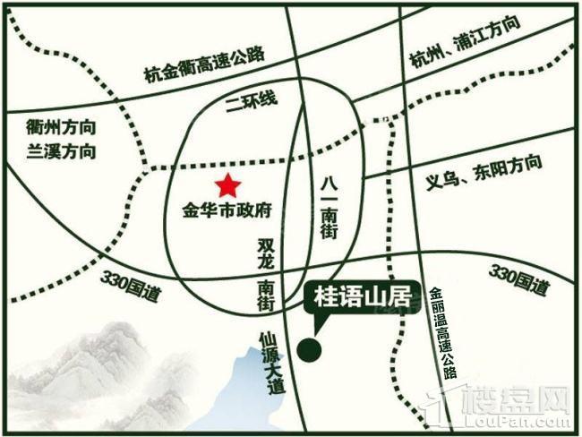 桂语山居位置图