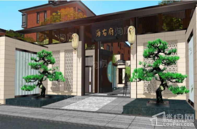 万科海右府效果图
