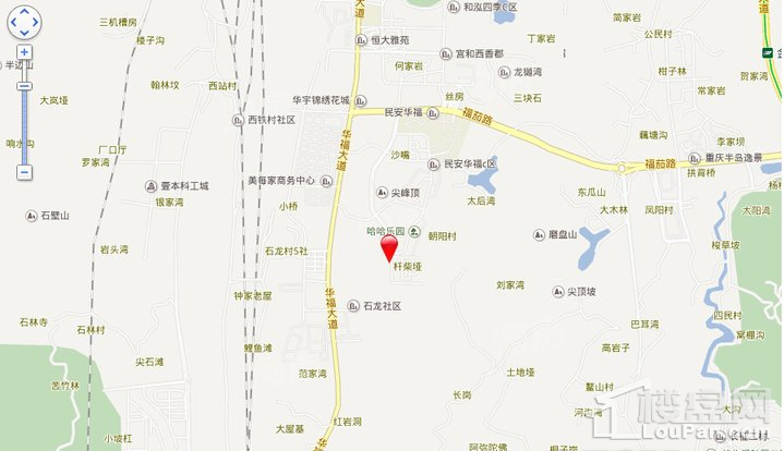 北京城建云熙台位置图