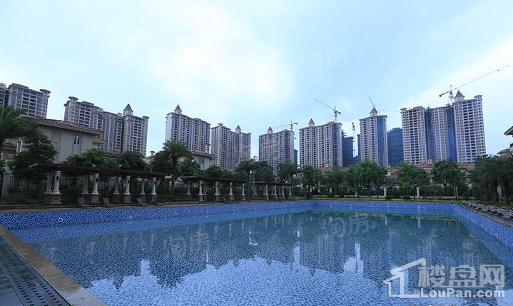 绿湖国际城实景图