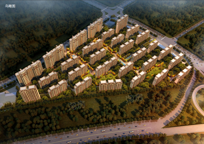 恒泰湘壹府效果图