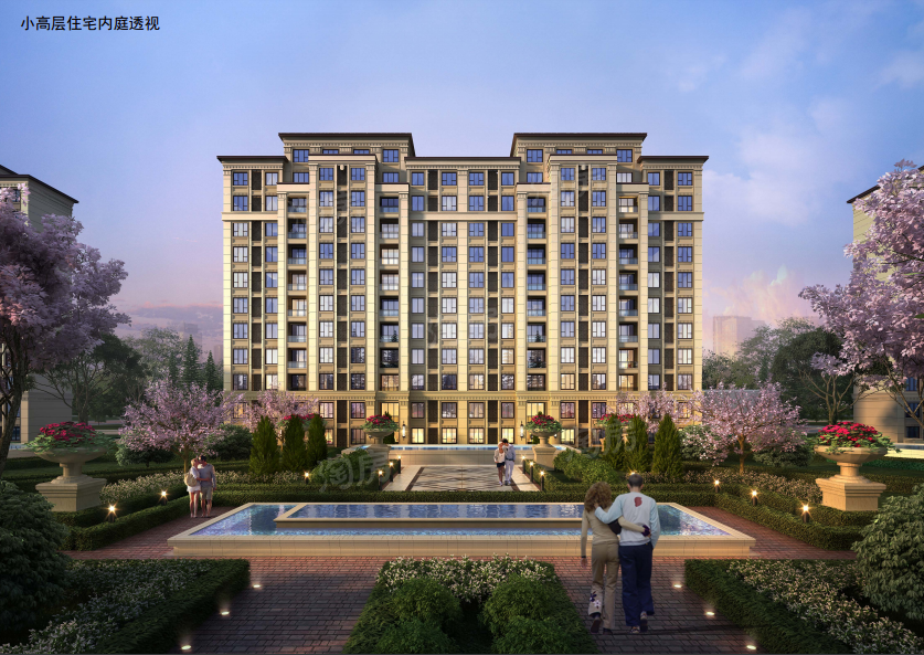 恒泰湘壹府效果图