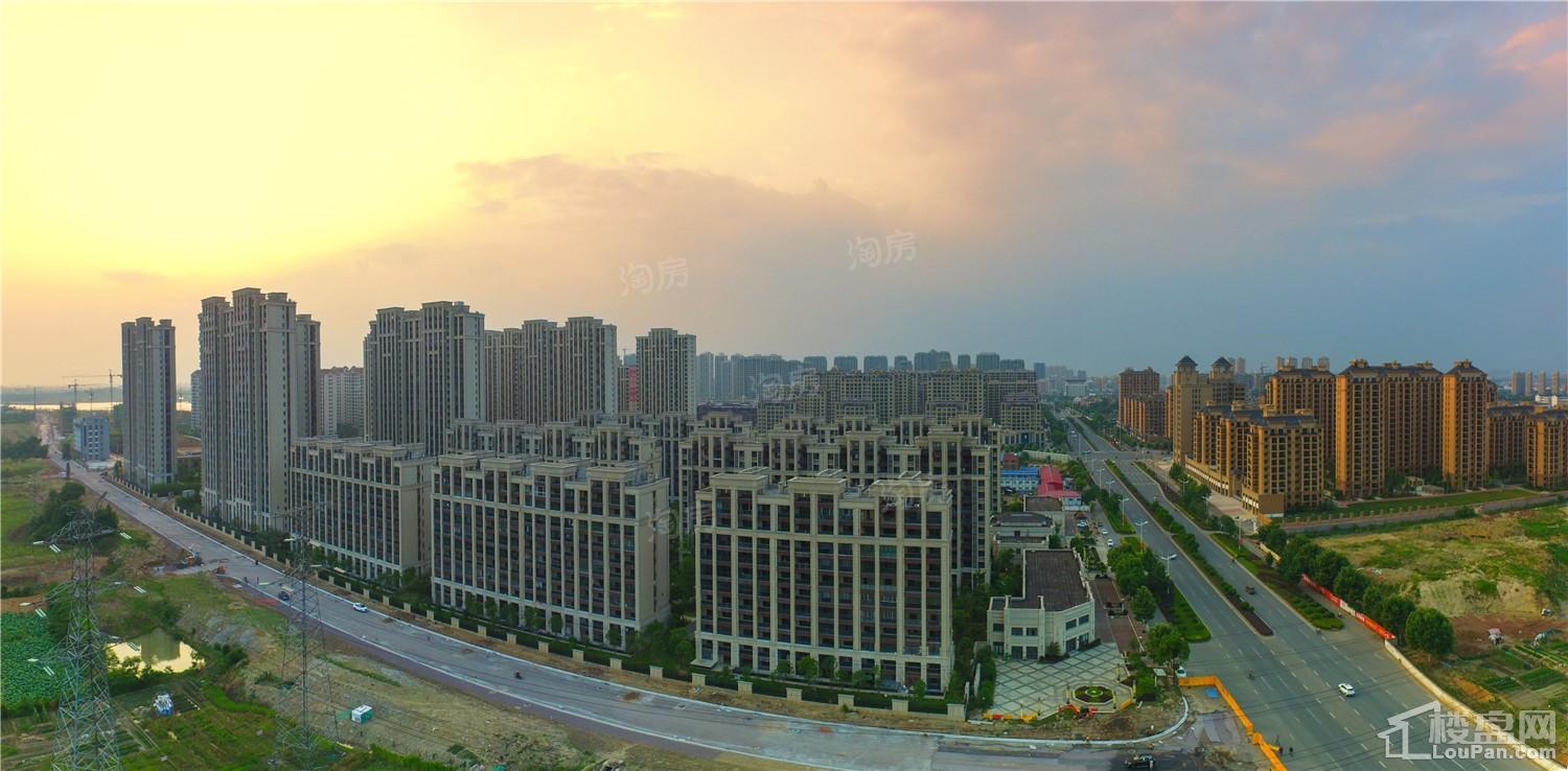 湖海城市花园实景图