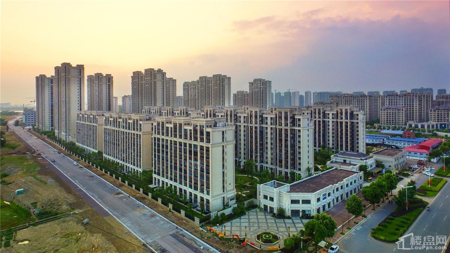 湖海城市花园实景图