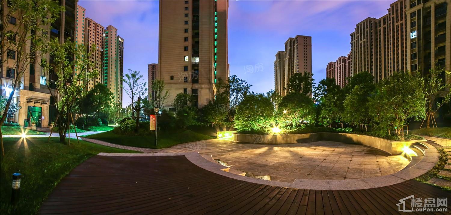 湖海城市花园实景图