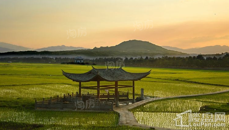 雅居乐云南原乡实景图