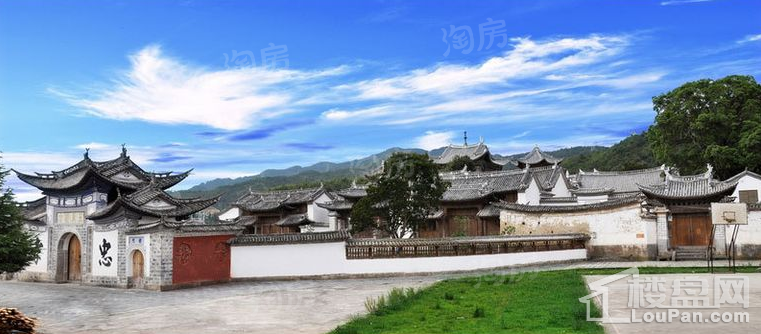 雅居乐云南原乡实景图