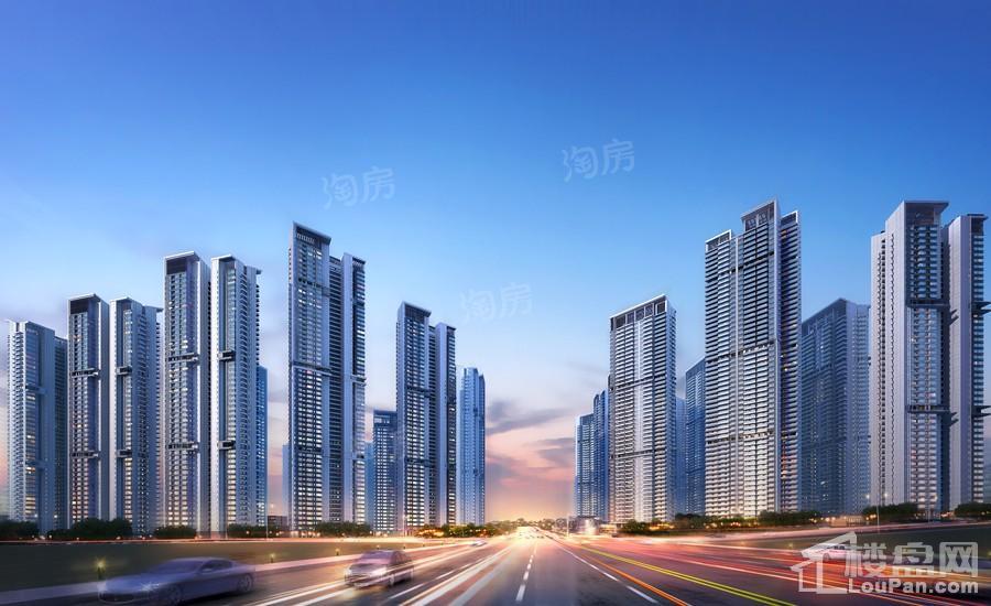 万科金域中央效果图