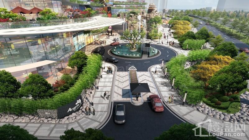 江华·国际旅游中心效果图