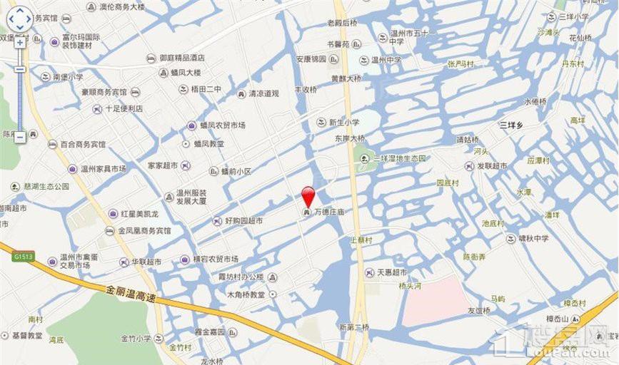 华鸿·万象公馆位置图