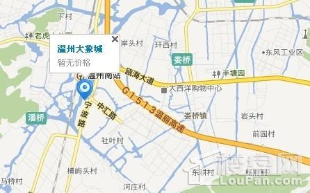 温州大象城位置图
