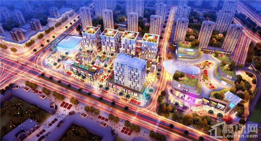 绿地中央广场效果图