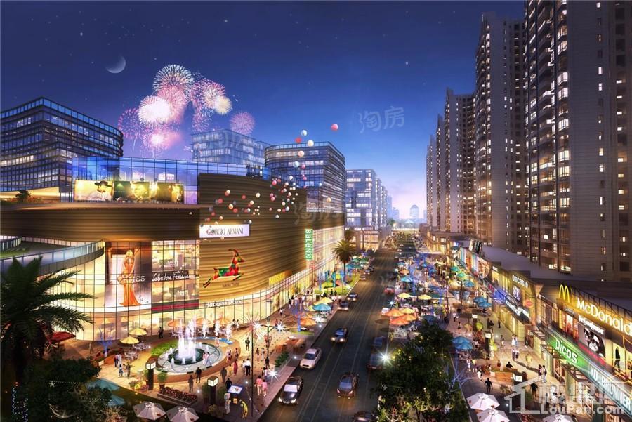 绿地中央广场效果图