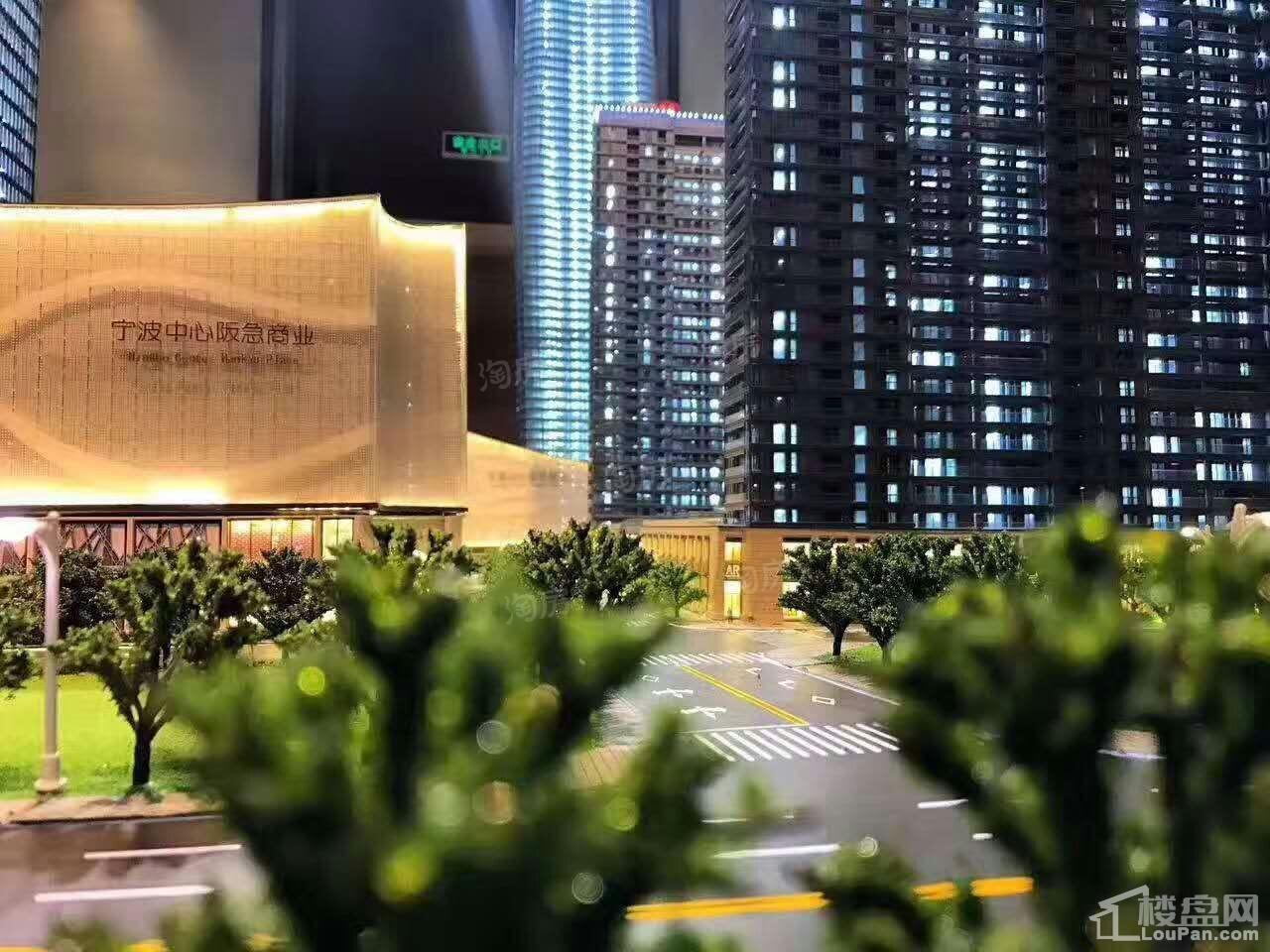 绿城宁波中心蘭園实景图