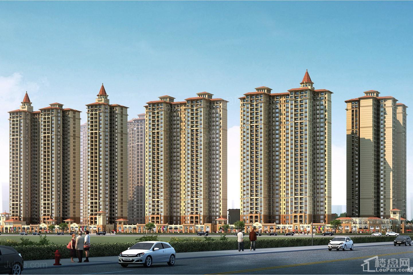 绿湖国际城效果图