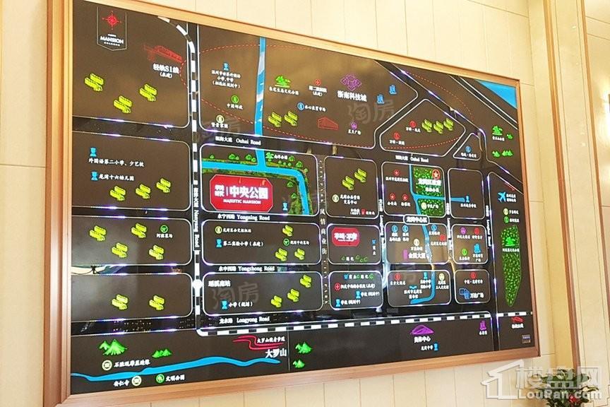 华鸿时代·中央公园实景图