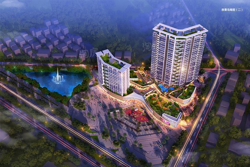 麒麟广场商用效果图