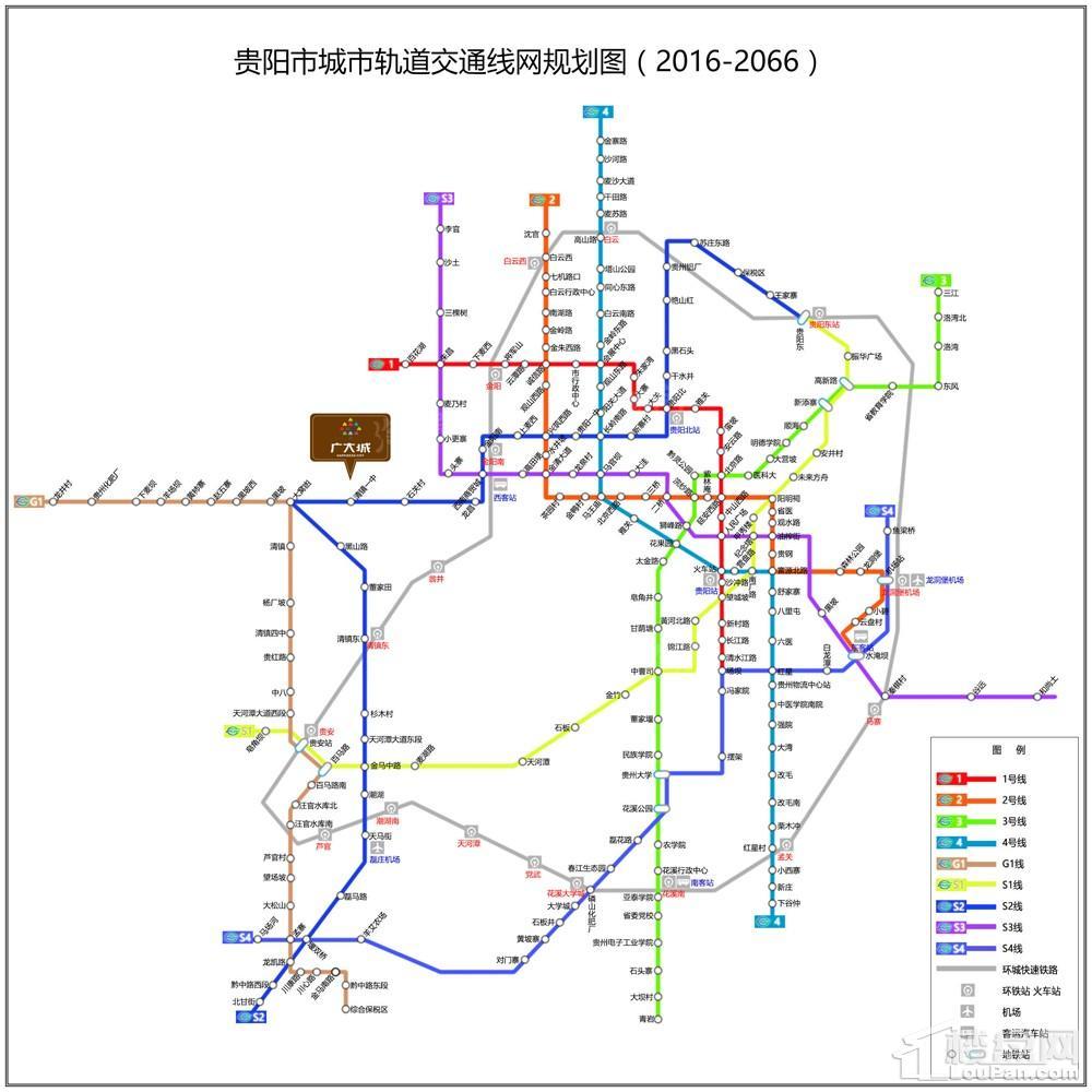 广大城配套图