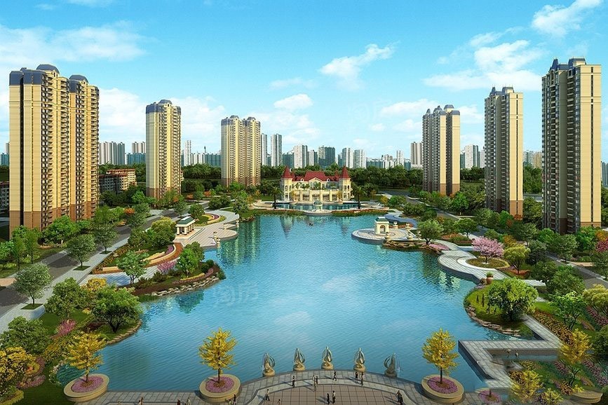 恒大郦湖城效果图