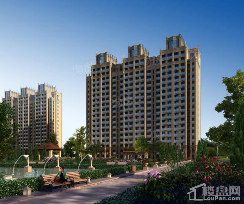 阳光100阿尔勒小镇效果图