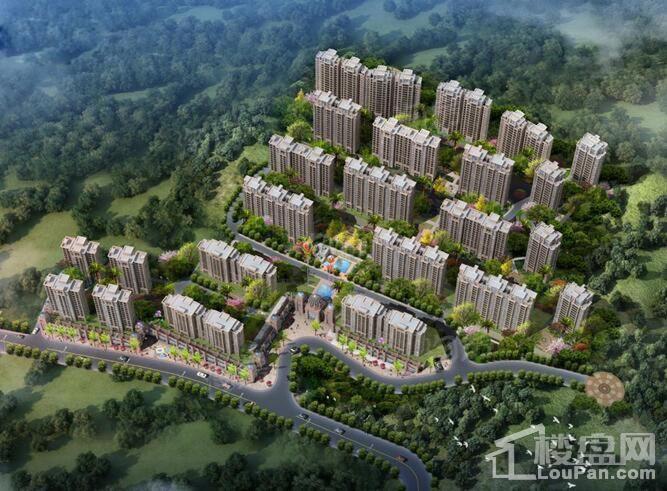 阳光100阿尔勒小镇效果图