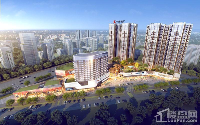 美来美城市广场效果图
