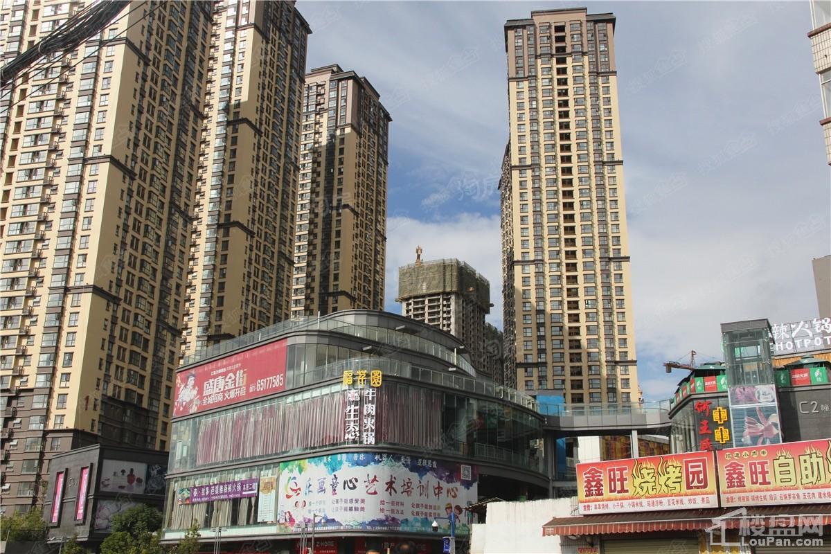 俊发盛唐城实景图