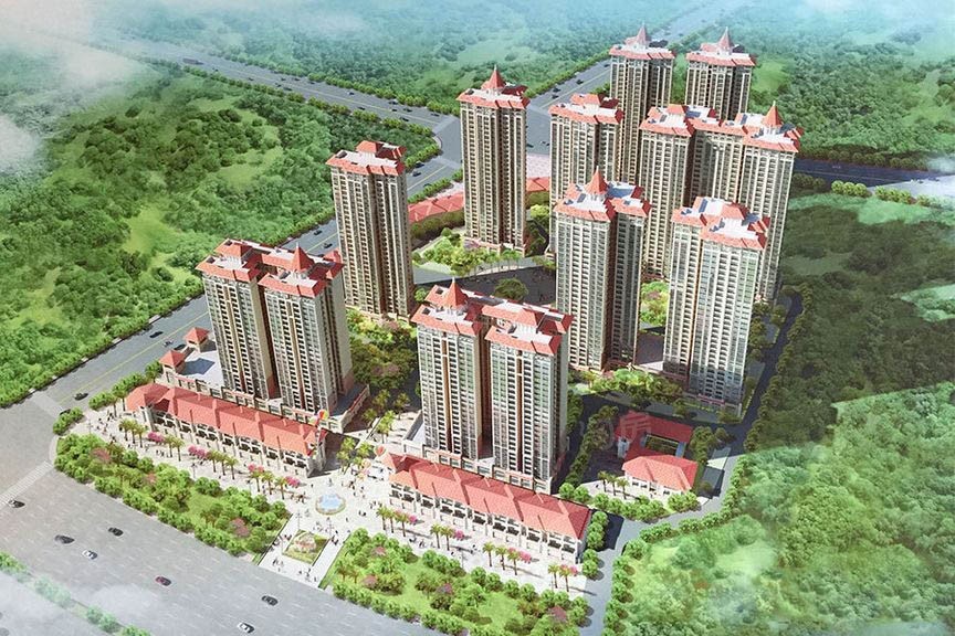 汇港威华国际效果图