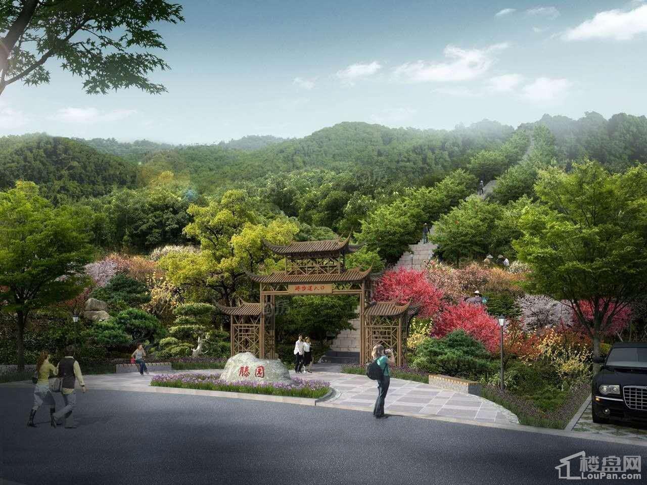 奉化滕园实景图