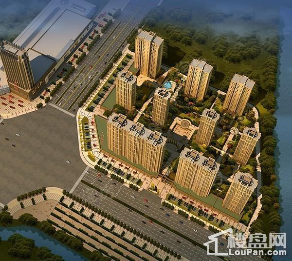 国宾一号沿街商铺效果图