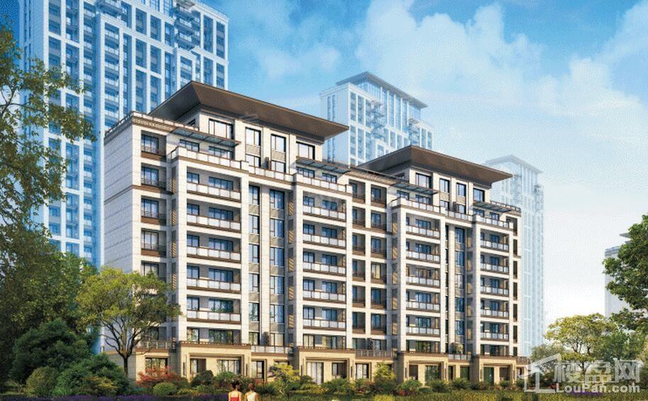 绿地中央学府效果图