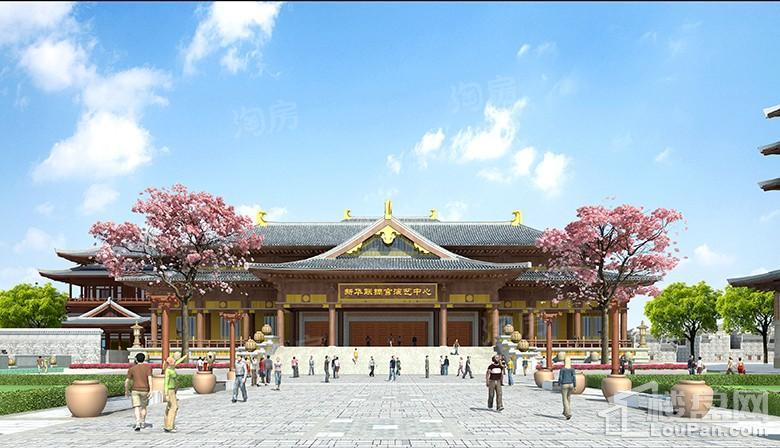 新华联铜官窑古镇效果图