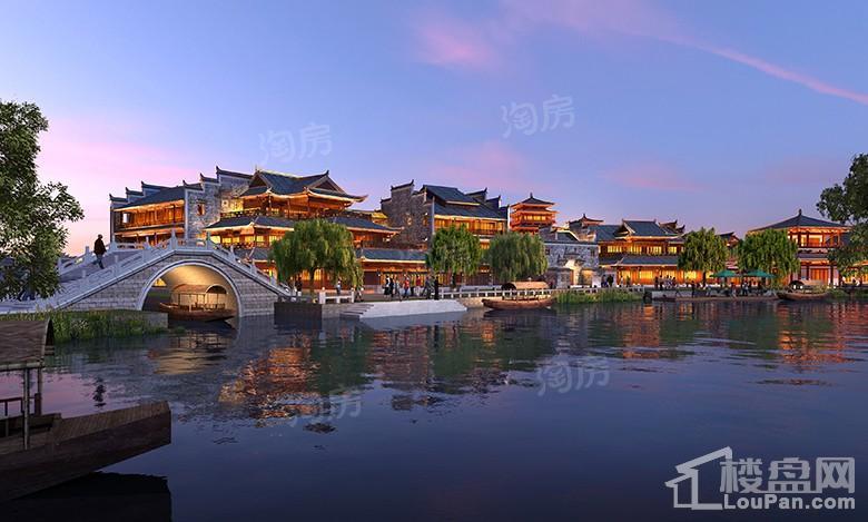 新华联铜官窑古镇效果图