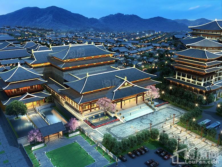 新华联铜官窑古镇效果图