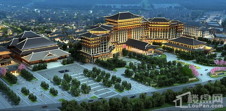 新华联铜官窑古镇效果图