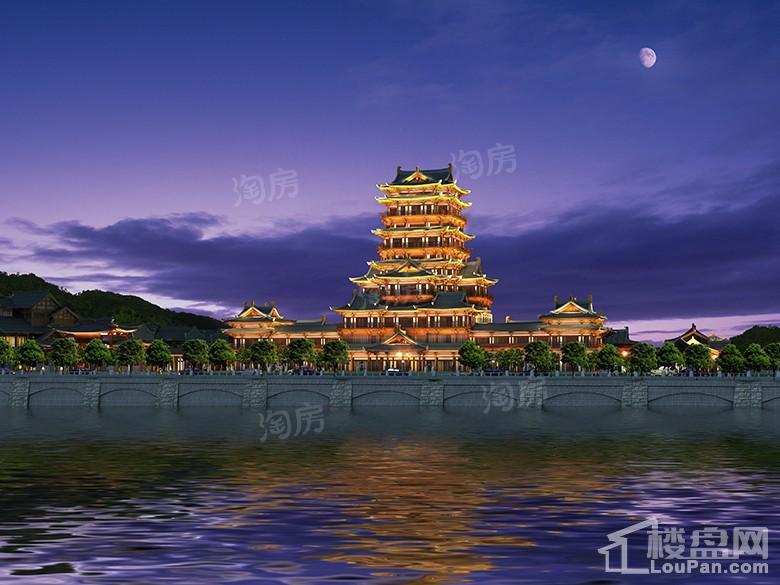 新华联铜官窑古镇效果图