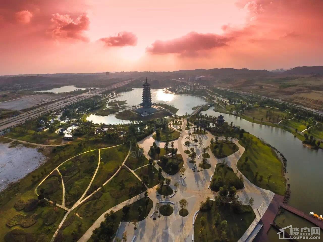 光明城市实景图