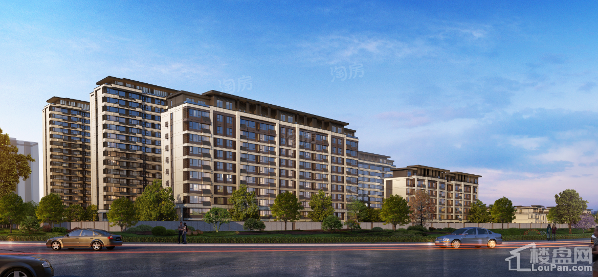 新城和昌湖畔樾山实景图