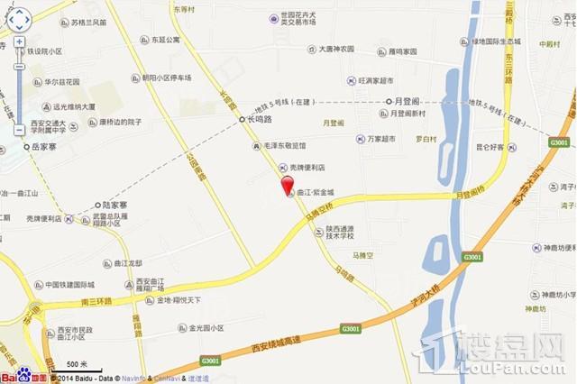阳光城翡丽曲江位置图