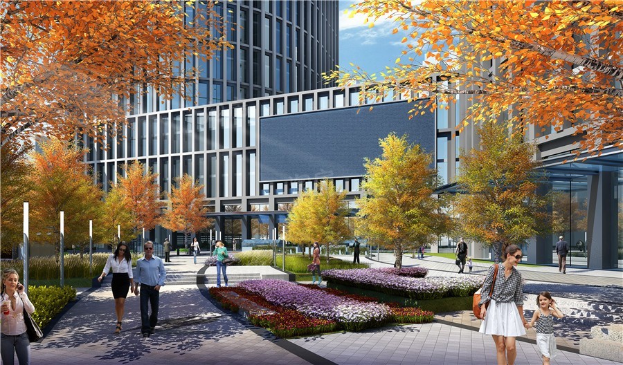 新湖南大厦效果图