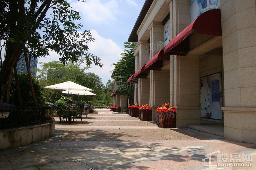 金地香山湖实景图