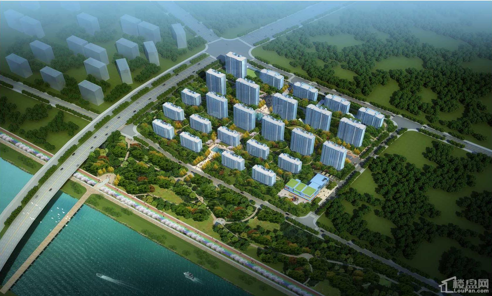 中天江上明月效果图