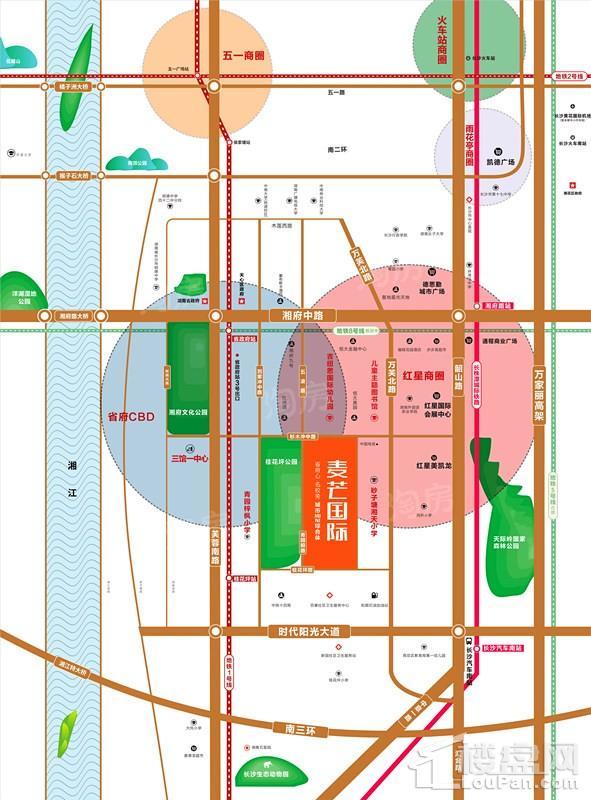 麦芒国际位置图