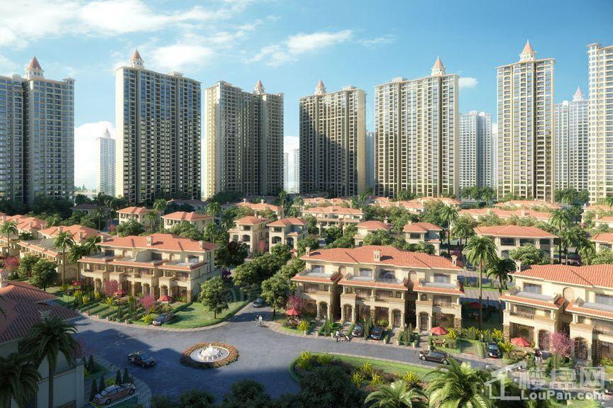 绿湖国际城效果图