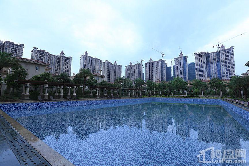 绿湖国际城实景图